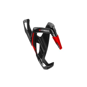 1010019 PORTA ANFORA CUSTOM RACE PLUS NEGRO LOGO EN ROJO BRILLANTE MARCA SHIMANO