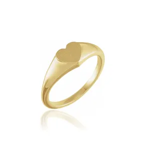 14k Violette Signet Ring