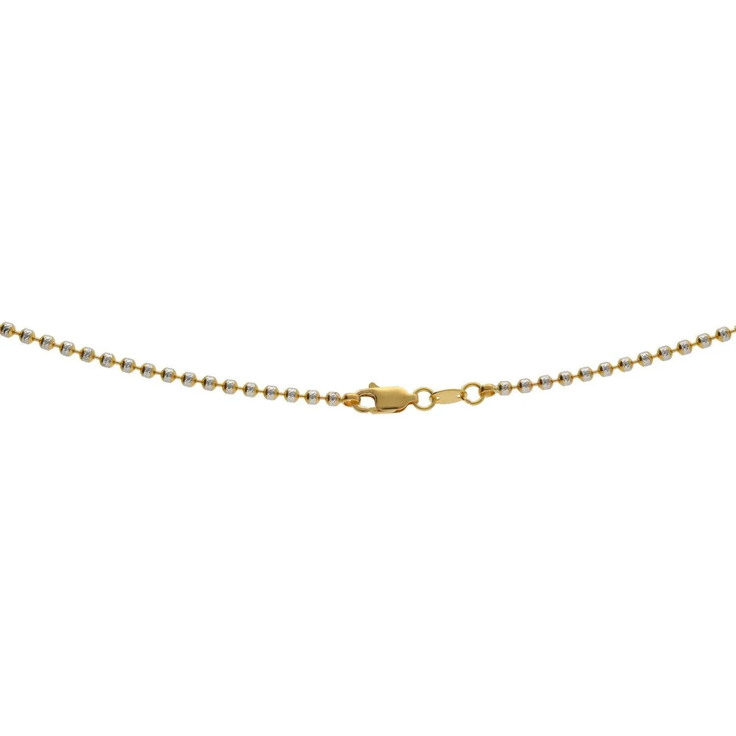 22K Gold Fancy Chain, Length 18inches