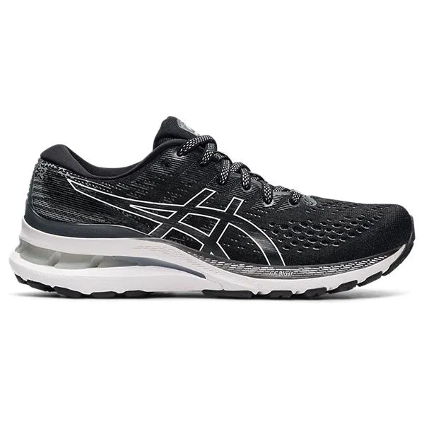 Asics Gel Kayano 28 Women Black White `  28  