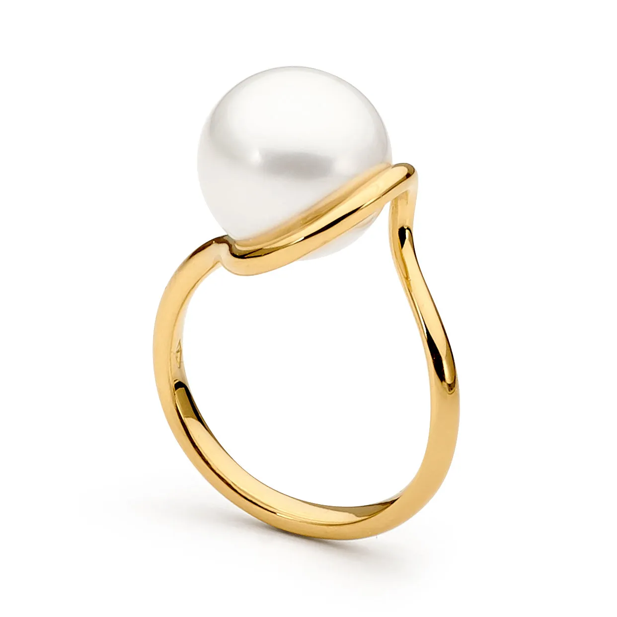 Australian South Sea Pearl and Gold Ring