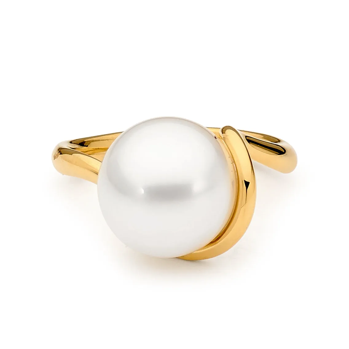 Australian South Sea Pearl and Gold Ring