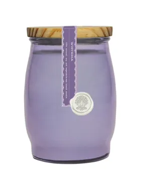 Barrel Glass Candle