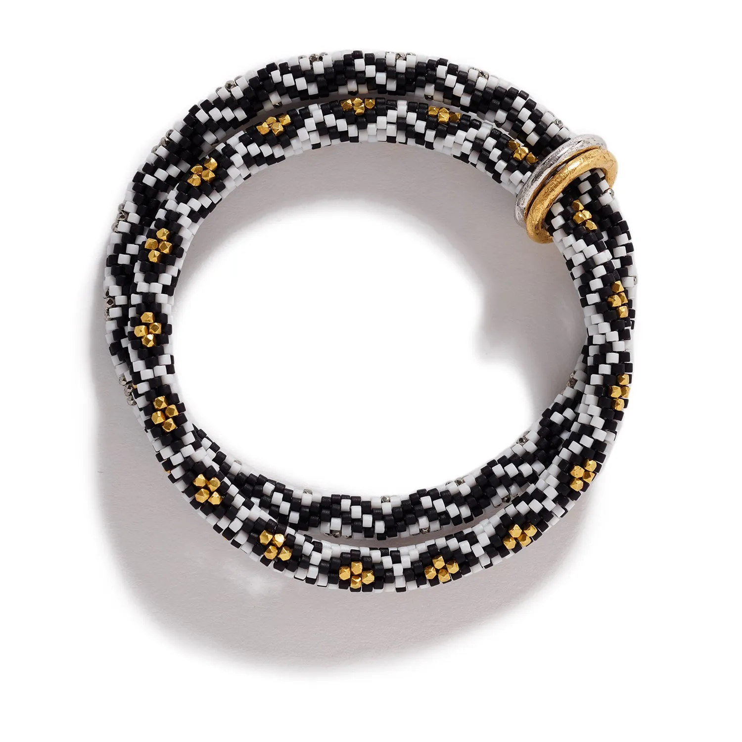 Black & White Harlequin Bracelet