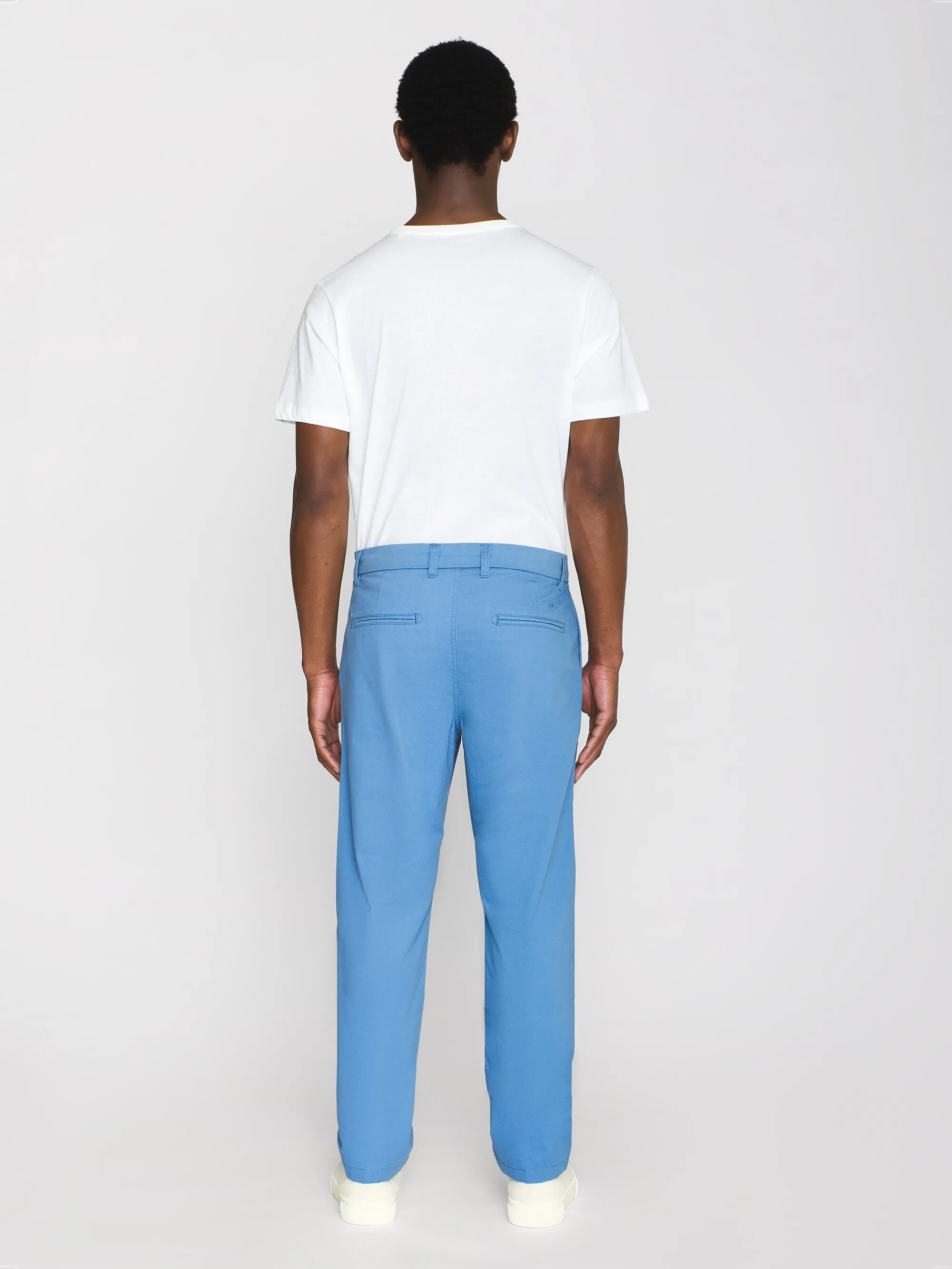 CHUCK regular twill chino pants - Coronet Blue