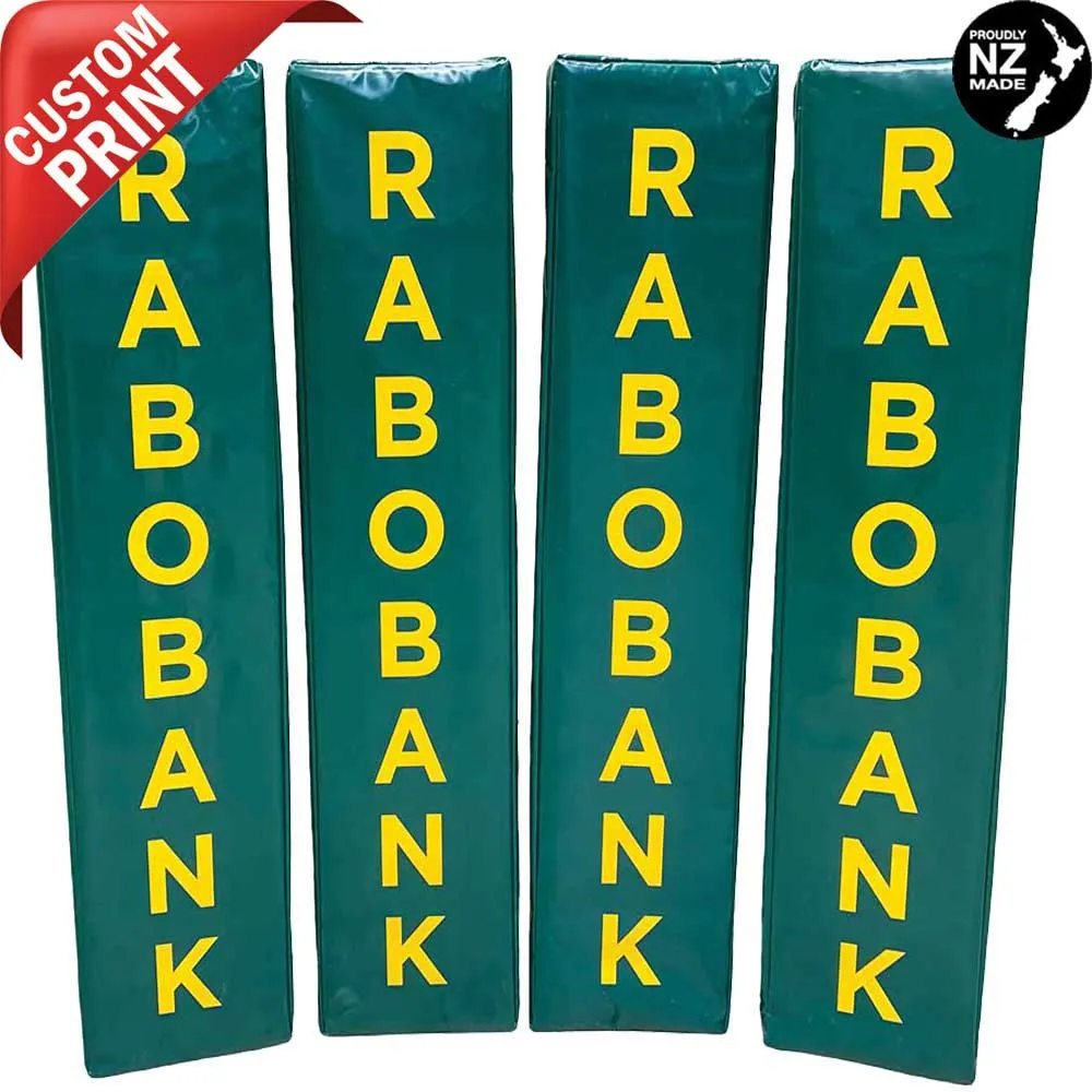 Corporate Branded Rugby Goal Post Pads