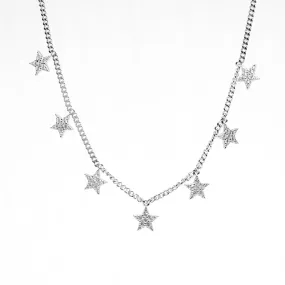 Cuban Link Star Necklace