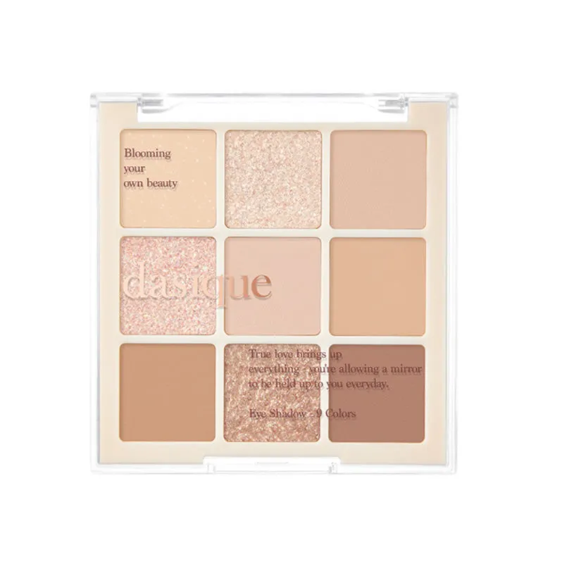 Dasique Shadow Palette #07 Milk Latte Pearl Glitter Daily Makeup Eyeshadow Beauty Cosmetics