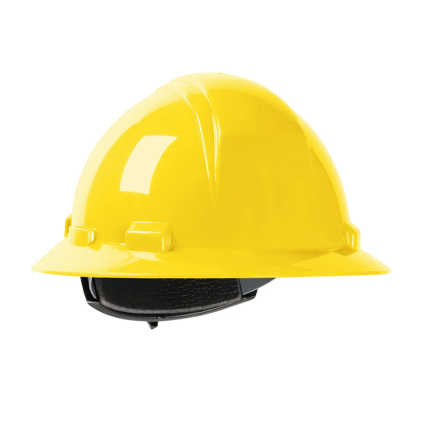 Hard Hat - Kilimanjaro Full Brim with HDPE Shell, 4-Point Textile Suspension & Wheel Ratchet Adjustment - Type 1 Class E, HP641R