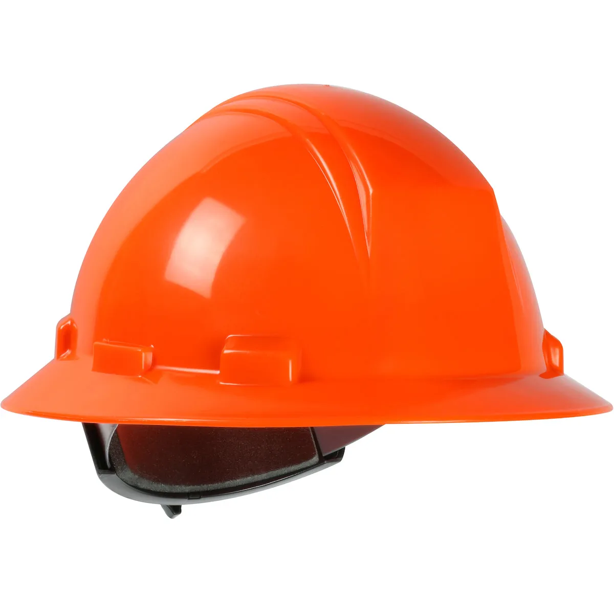 Hard Hat - Kilimanjaro Full Brim with HDPE Shell, 4-Point Textile Suspension & Wheel Ratchet Adjustment - Type 1 Class E, HP641R