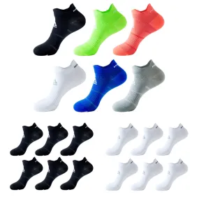 Haute Edition Unisex 6-Pack Compression Wellness Ankle Socks