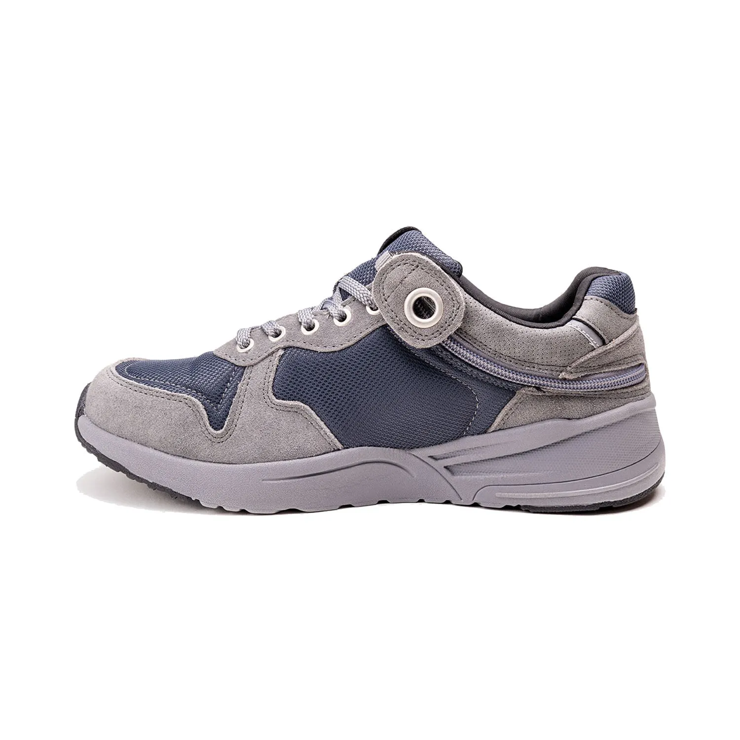 Men's Lightweight Cushioned Shoes with Rear Zipper Access