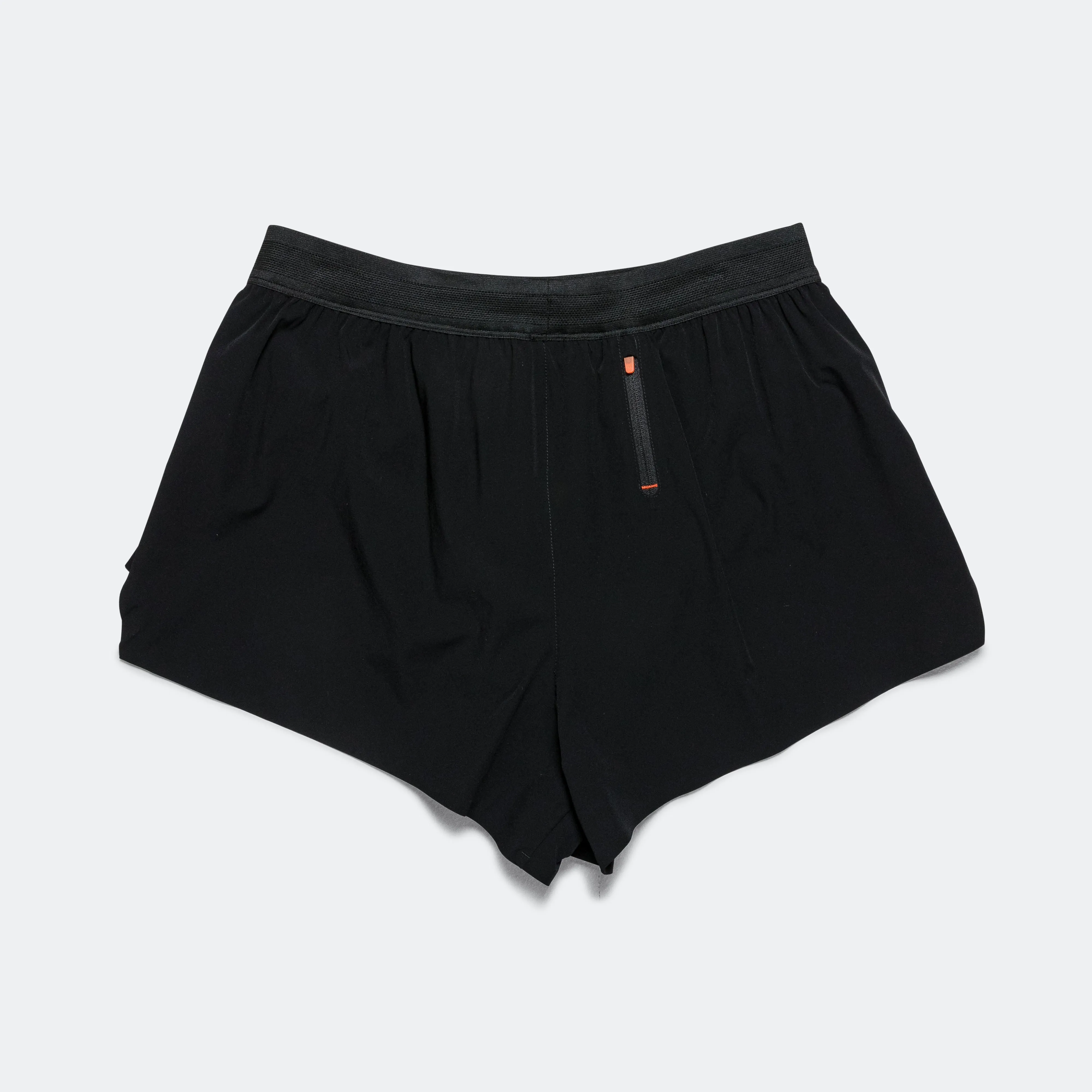 Mens Split Shorts - Black