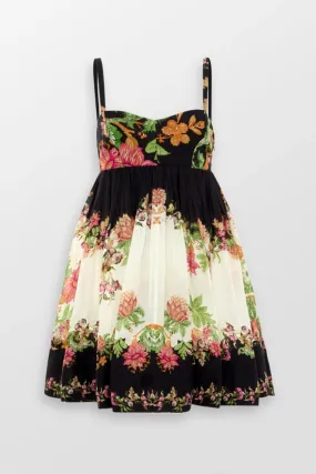 Pahi Floral Dress With Quilted Yoke