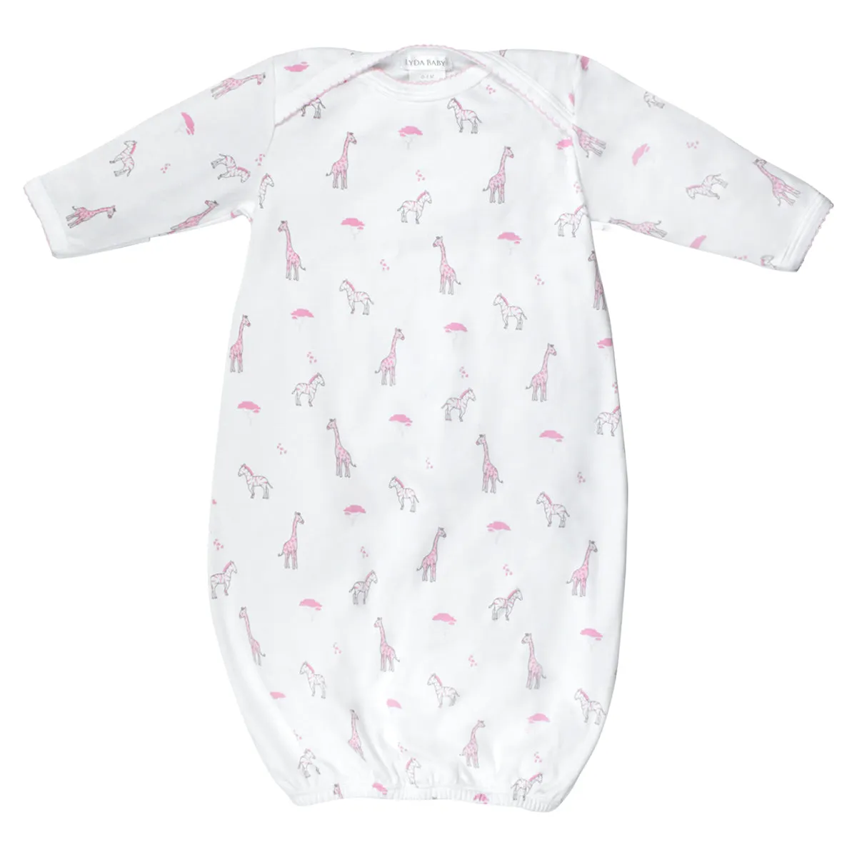 Safari Pink Animals Set 3 Pieces | Baby Girl