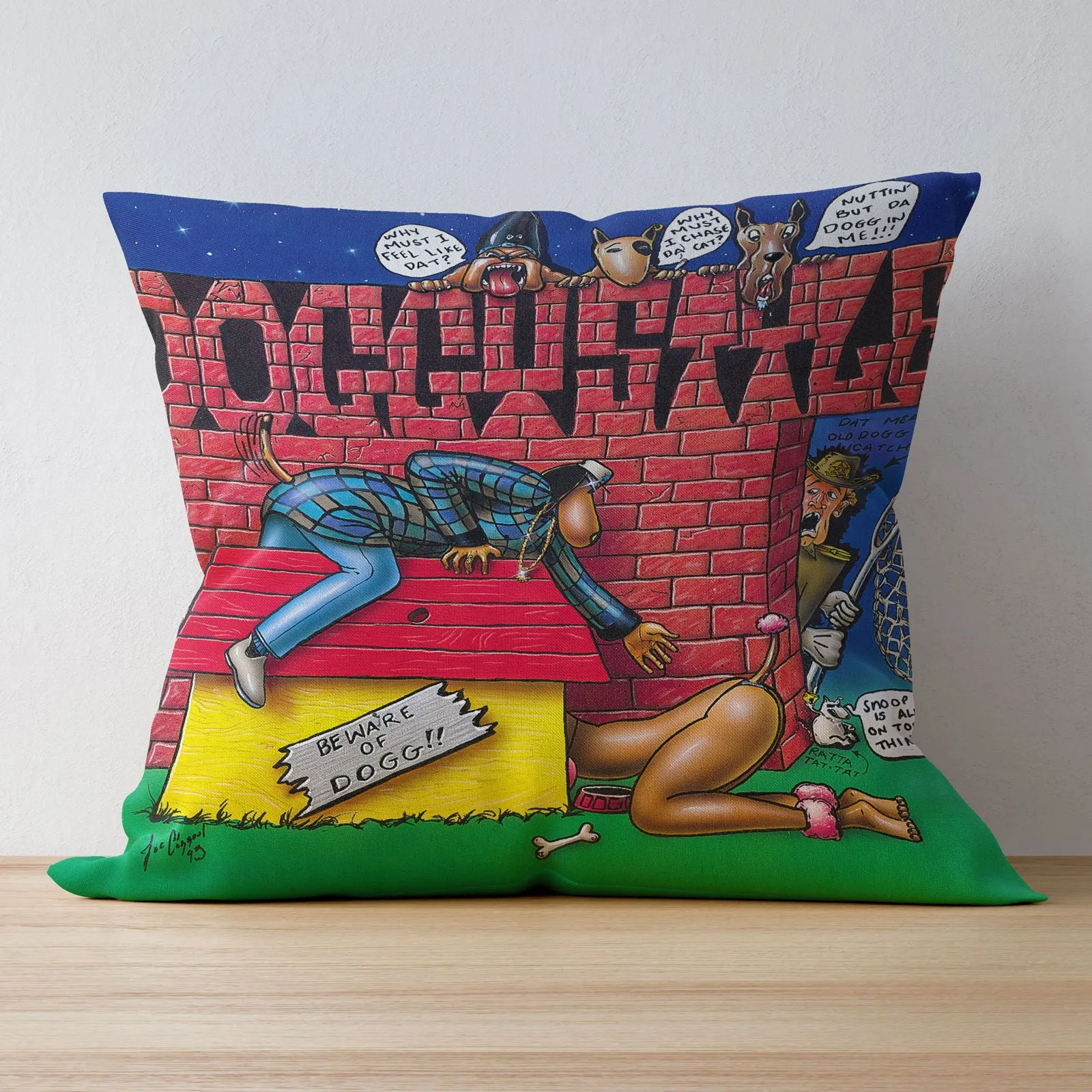 Snoop Dogg Doggystyle Throw Pillow