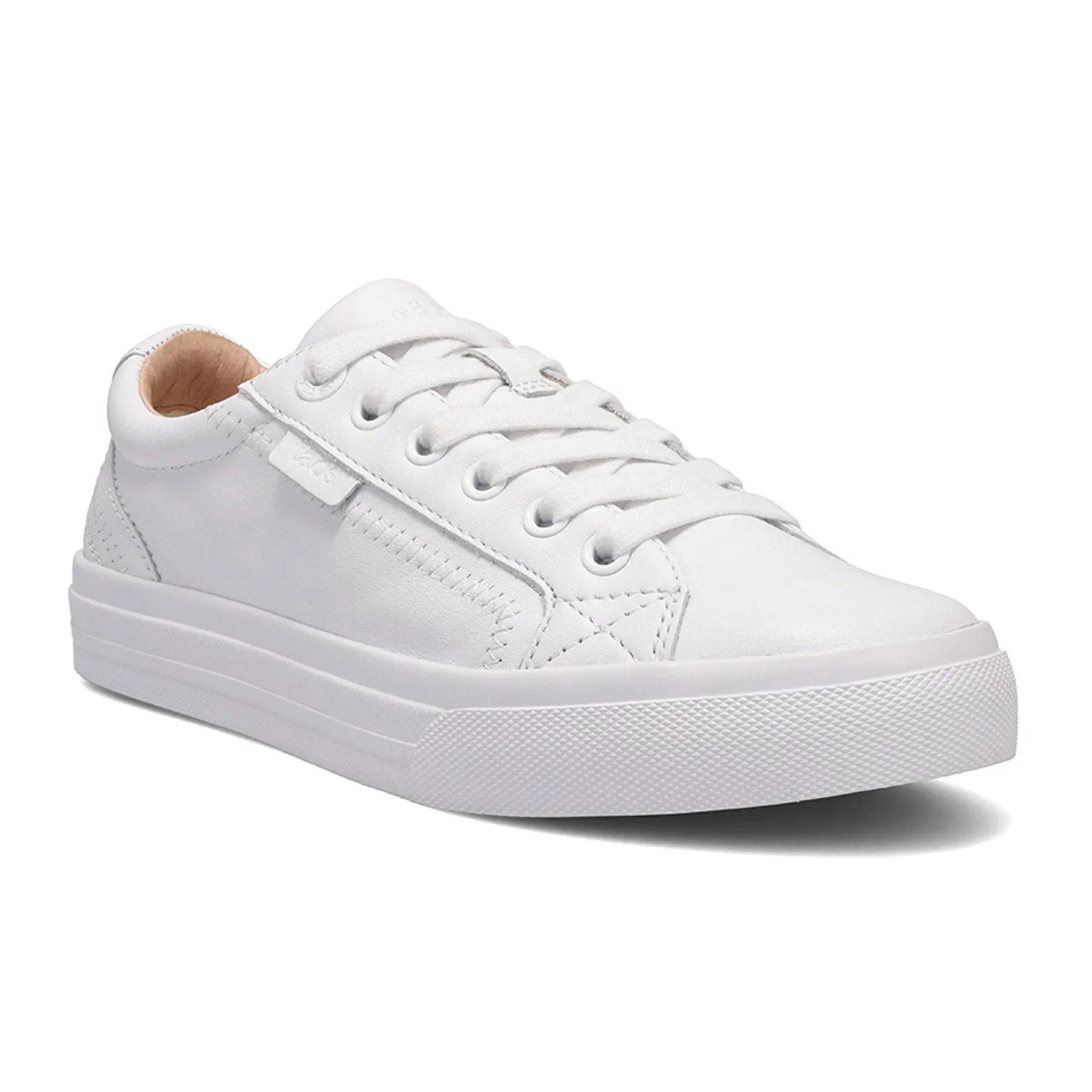 Taos Plim Soul Lux Sneaker (Women) - White Leather