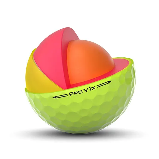 Titleist ProV1x Yellow Golf Balls