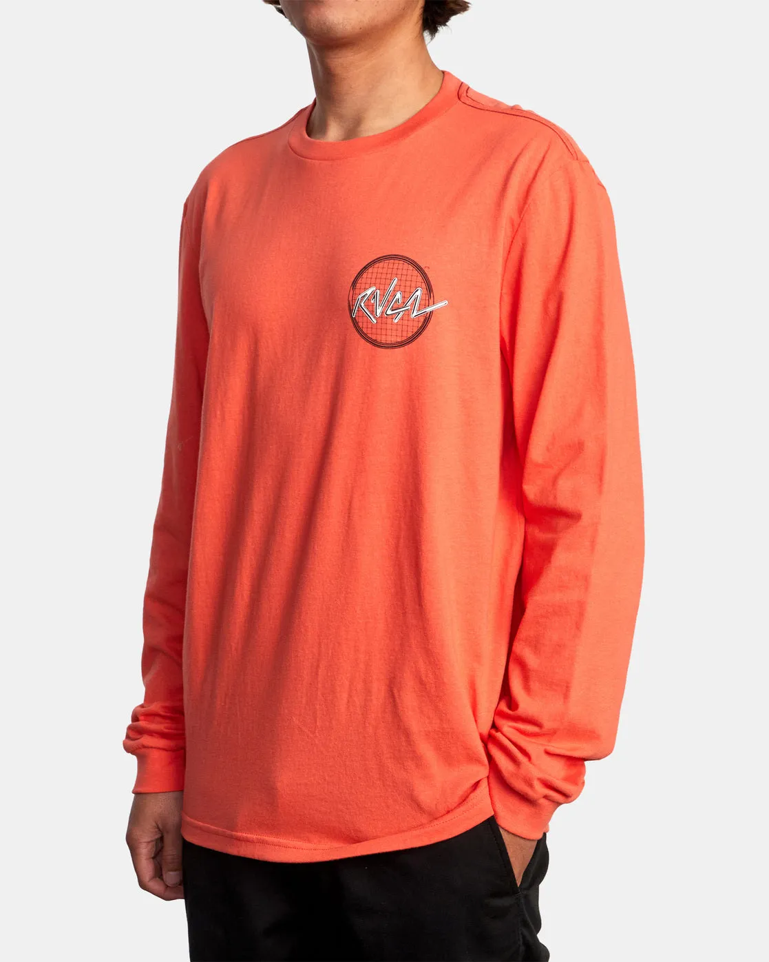 Tubed Long Sleeve Tee - Deep Sea Coral