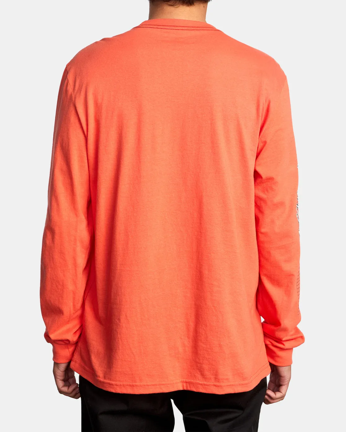 Tubed Long Sleeve Tee - Deep Sea Coral