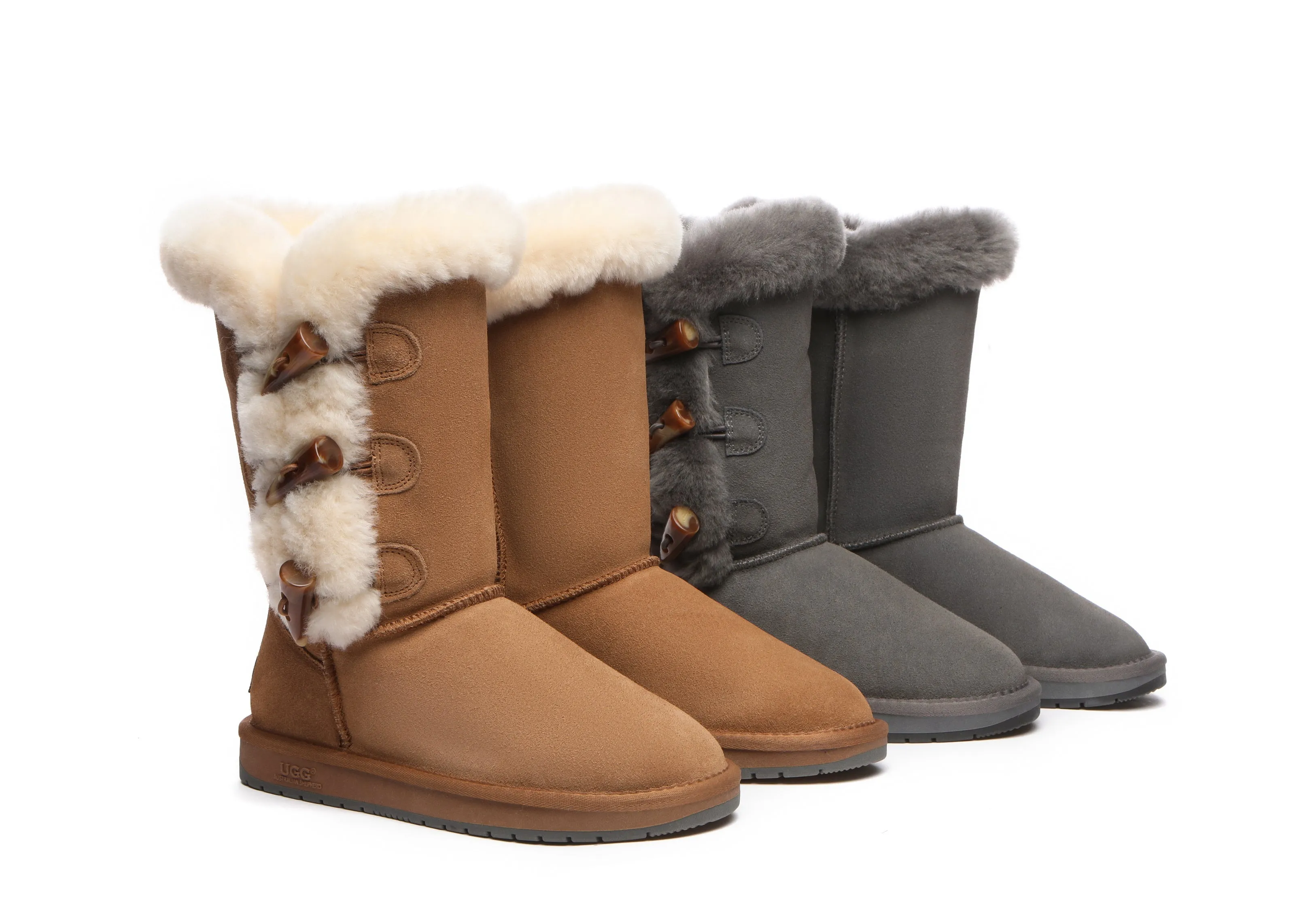 UGG Australian Shepherd Tamari Toggle Closure Women Ugg Boots