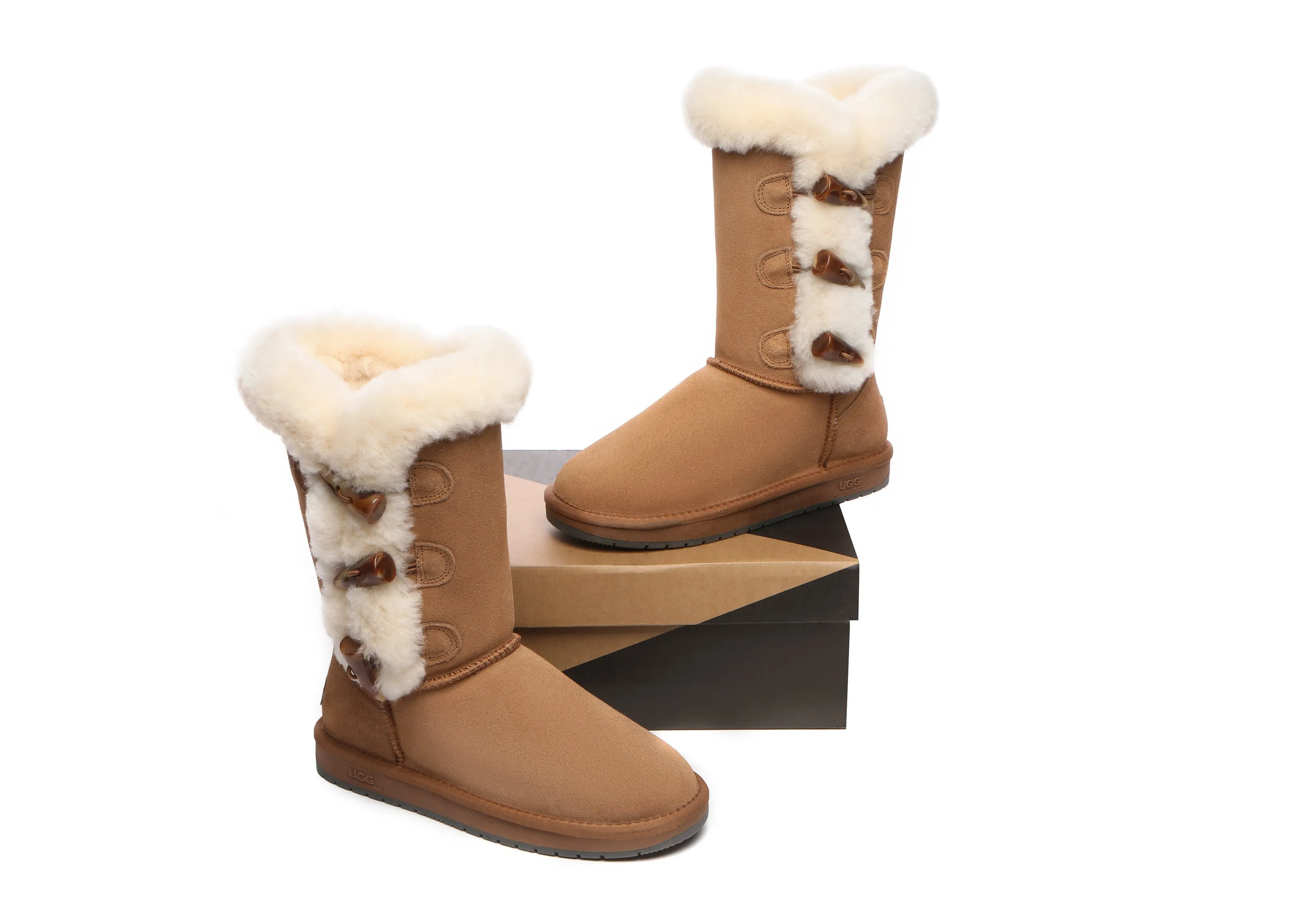 UGG Australian Shepherd Tamari Toggle Closure Women Ugg Boots