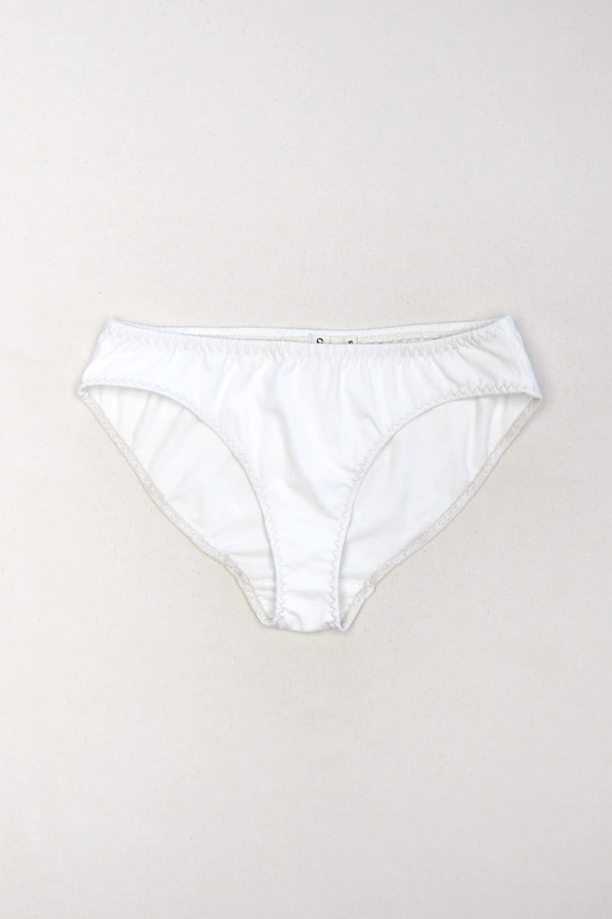 Undyed Organic Low Rise Panties