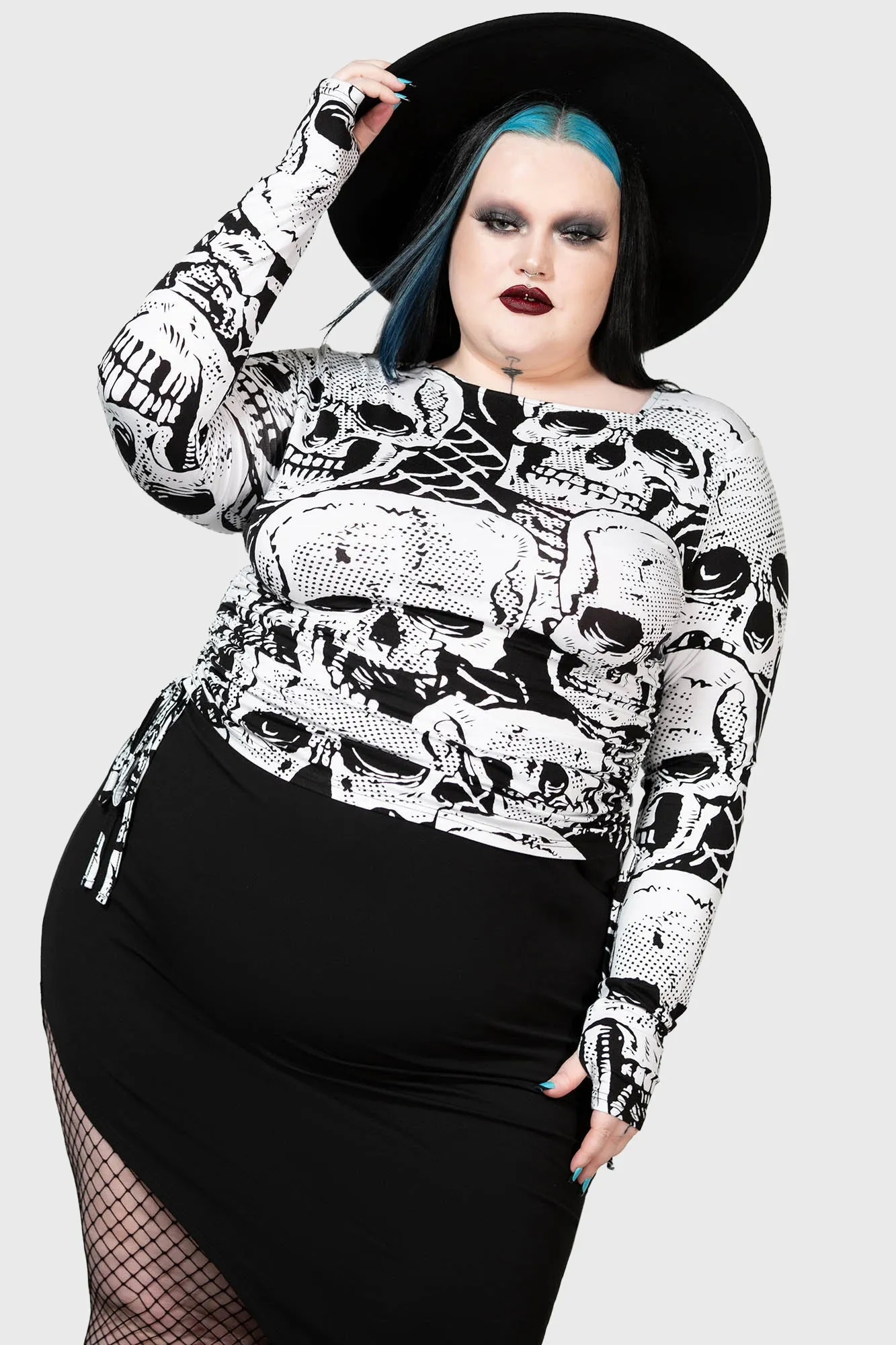 Unhappy Haunting Top [PLUS]